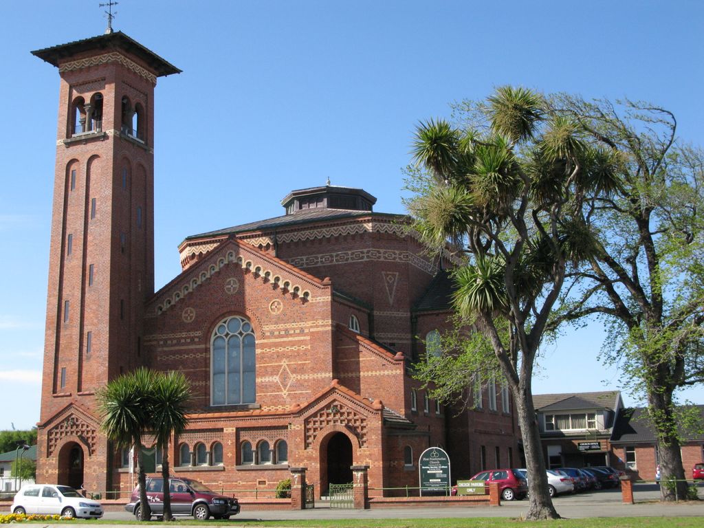 Le premier clocher que l'on a vu en Nouvelle-Zélande